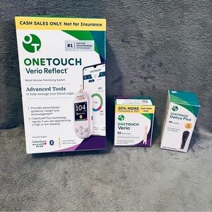 Verio Reflect Blood Glucose Monitoring System - White